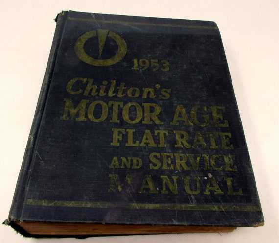 auto repair flat rate manual