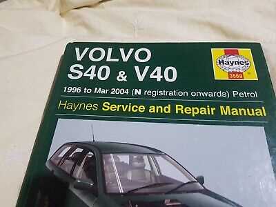 2004 volvo s40 repair manual