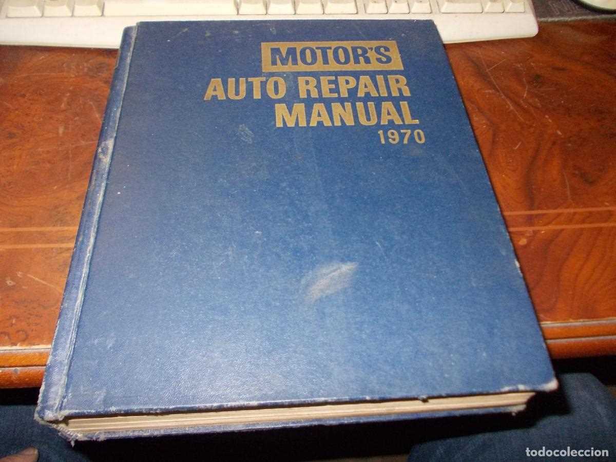 motors auto repair manual 1970