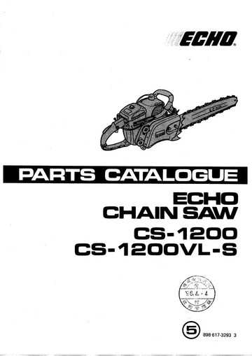 echo chainsaw repair manual