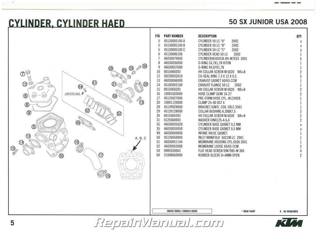 2008 ktm 50 sx repair manual