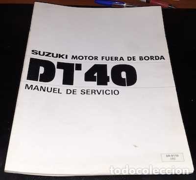 suzuki dt40 repair manual