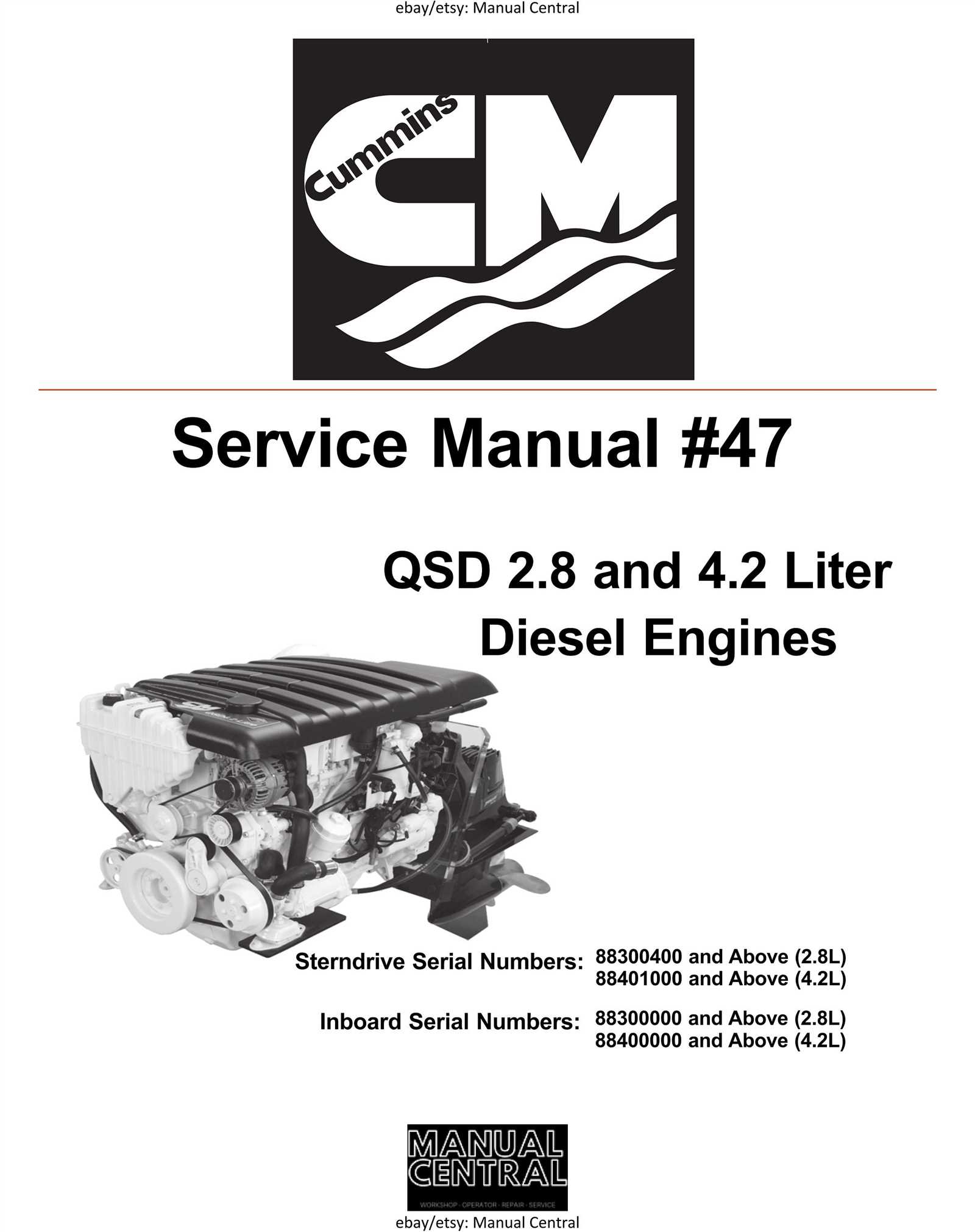 cummins engine repair manual