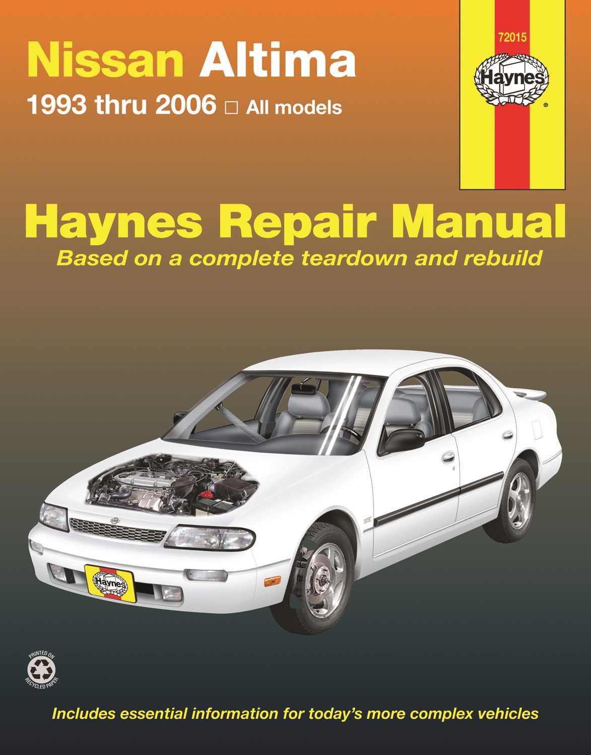 99 nissan altima repair manual