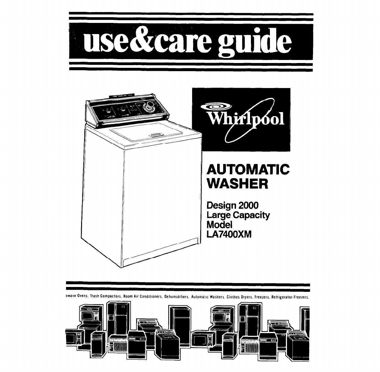 whirlpool cabrio washer repair manual