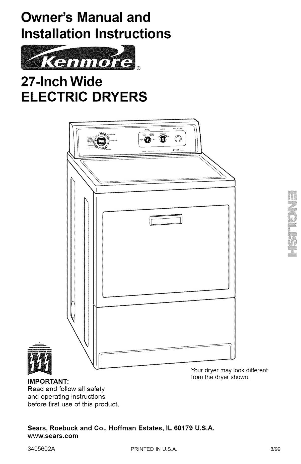 electric dryer repair manual