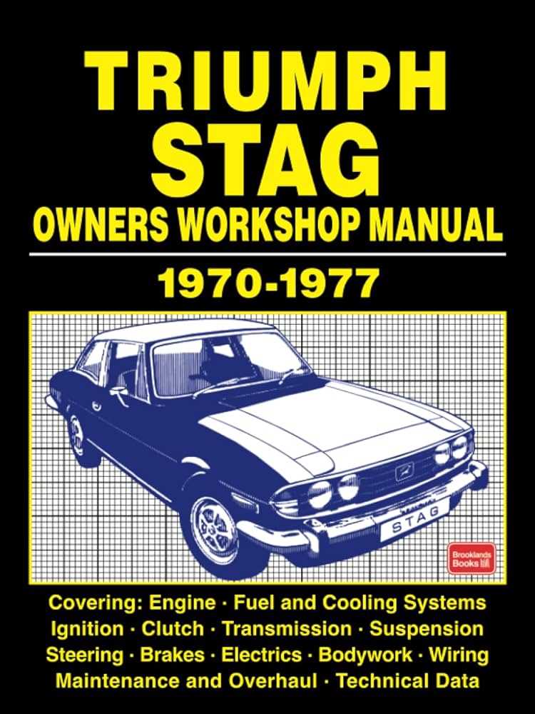 triumph stag repair manual