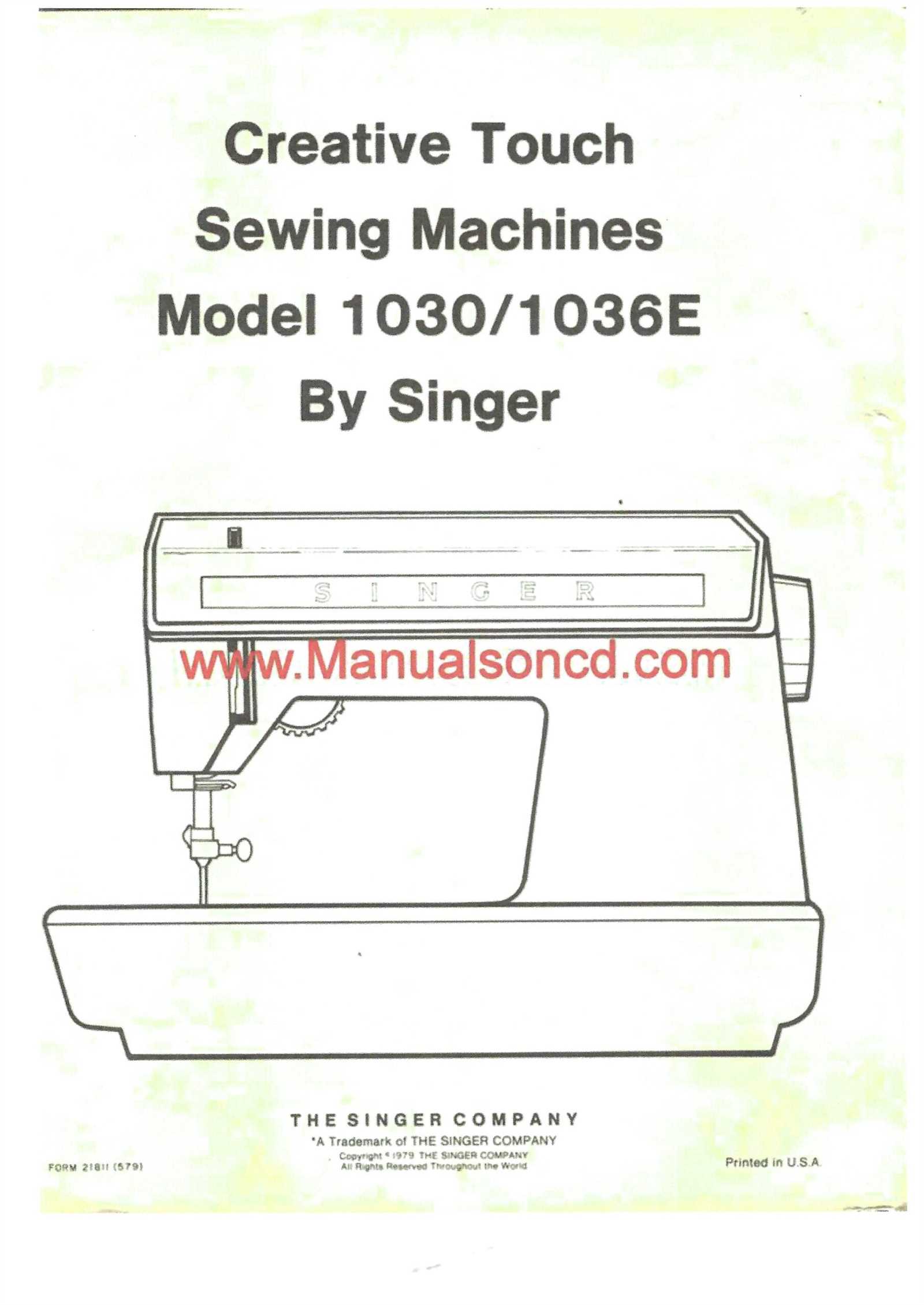 embroidery machine repair manual
