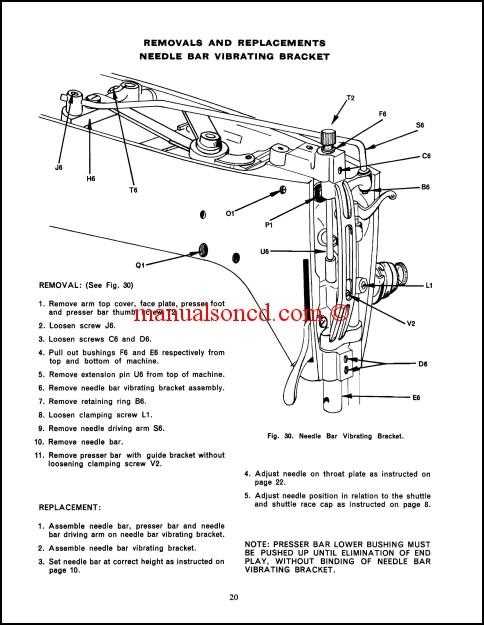 embroidery machine repair manual