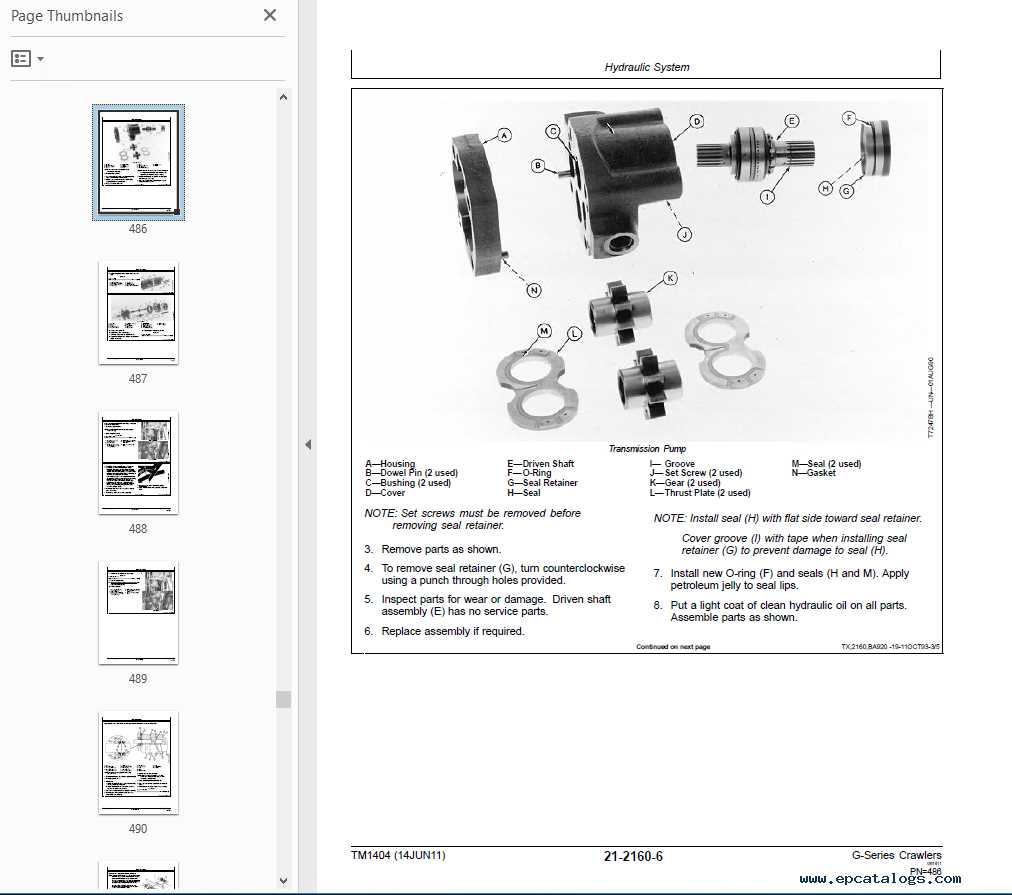 john deere 550 dozer repair manual