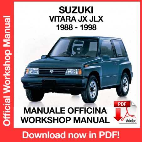 1999 suzuki grand vitara repair manual