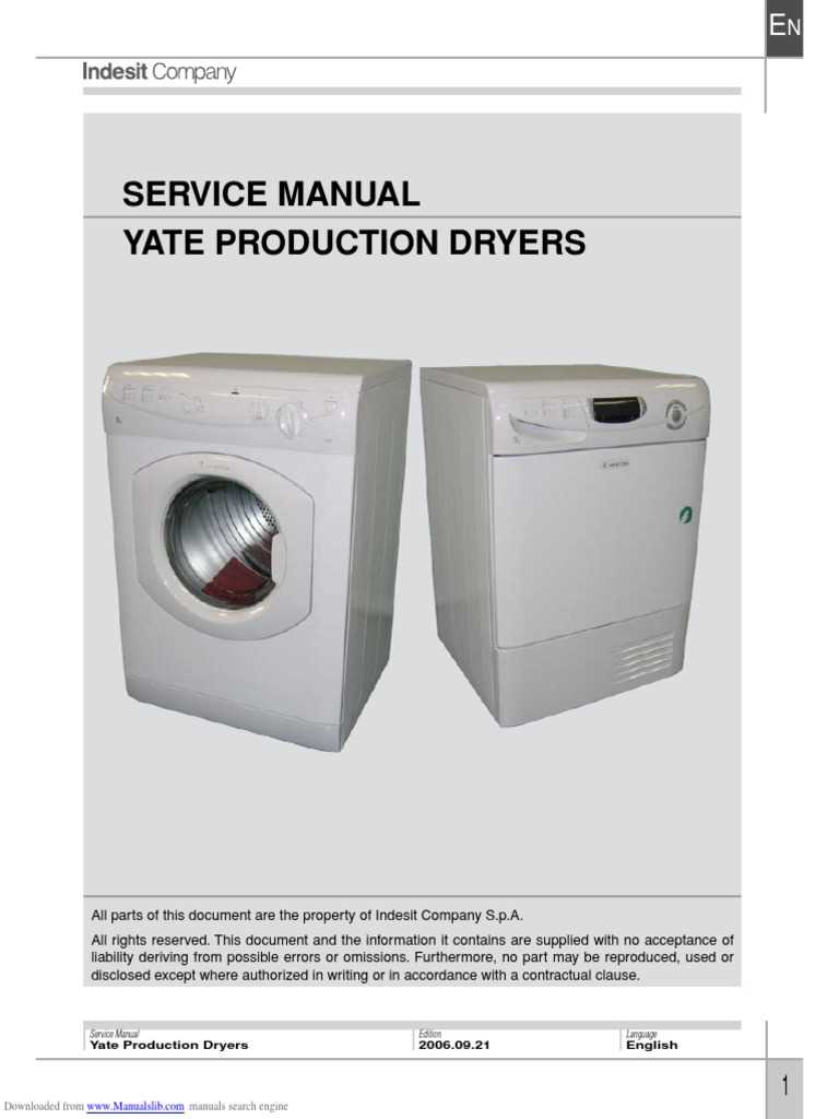 estate washing machine repair manual