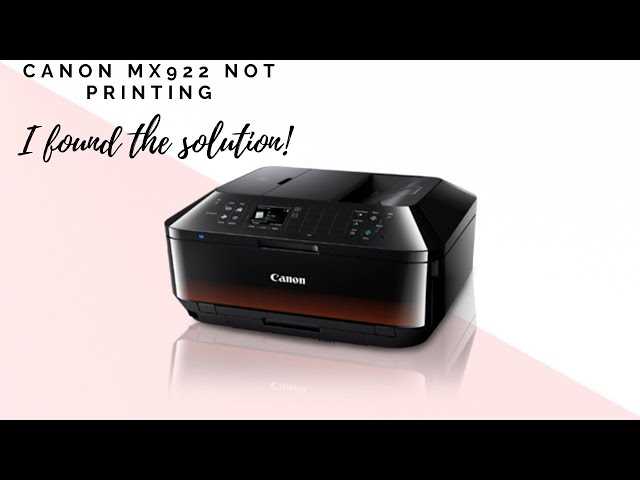 canon mx922 repair manual