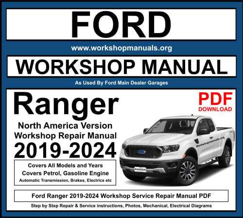 ford ranger repair manual