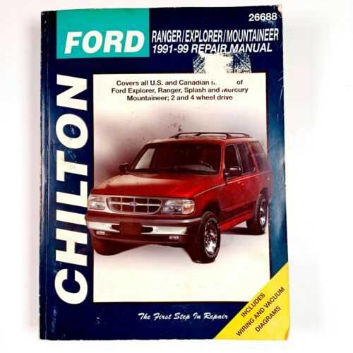 1998 ford explorer repair manual