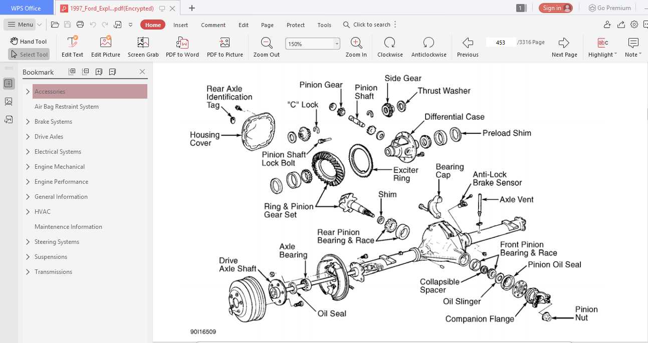 1997 ford explorer repair manual