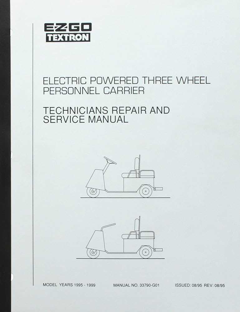 ezgo technicians repair and service manual