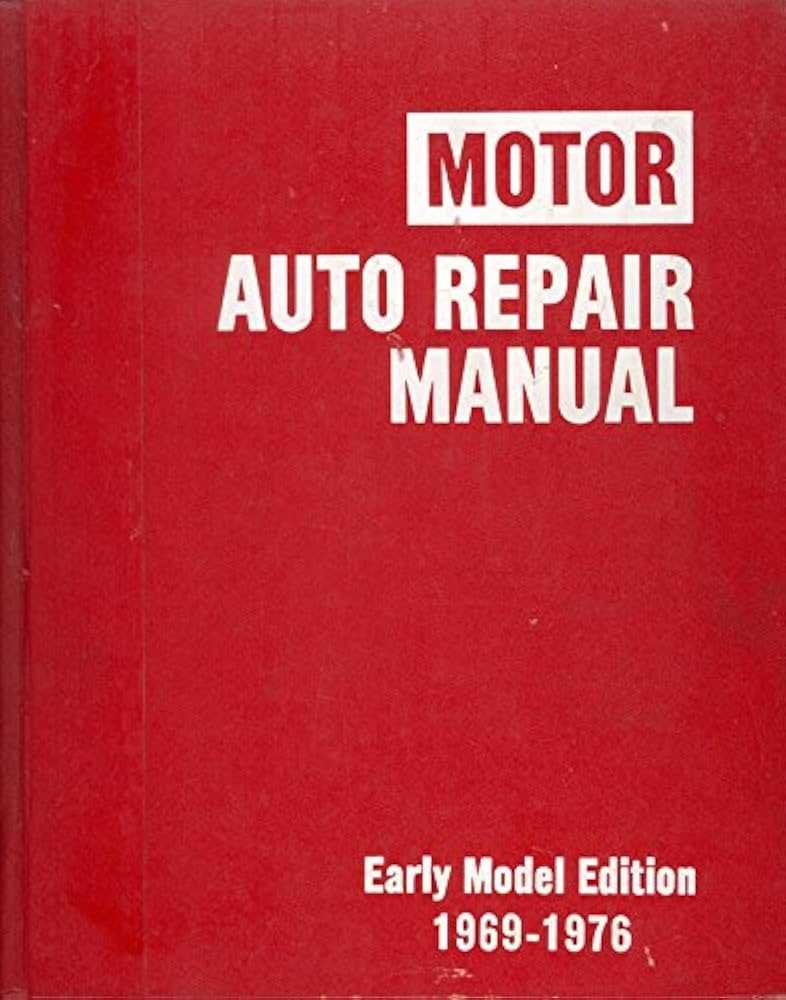 motor auto repair manual 1976