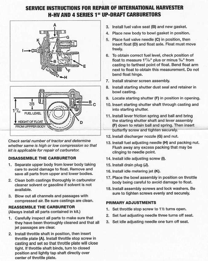 farmall h repair manual