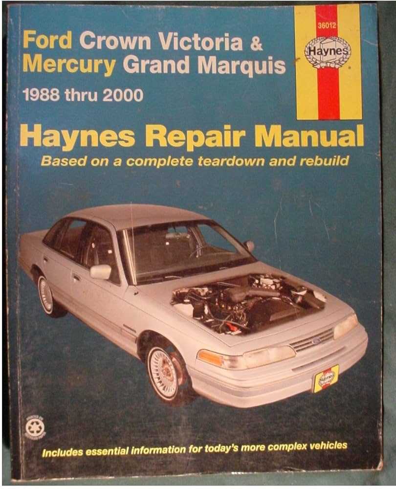 grand marquis repair manual