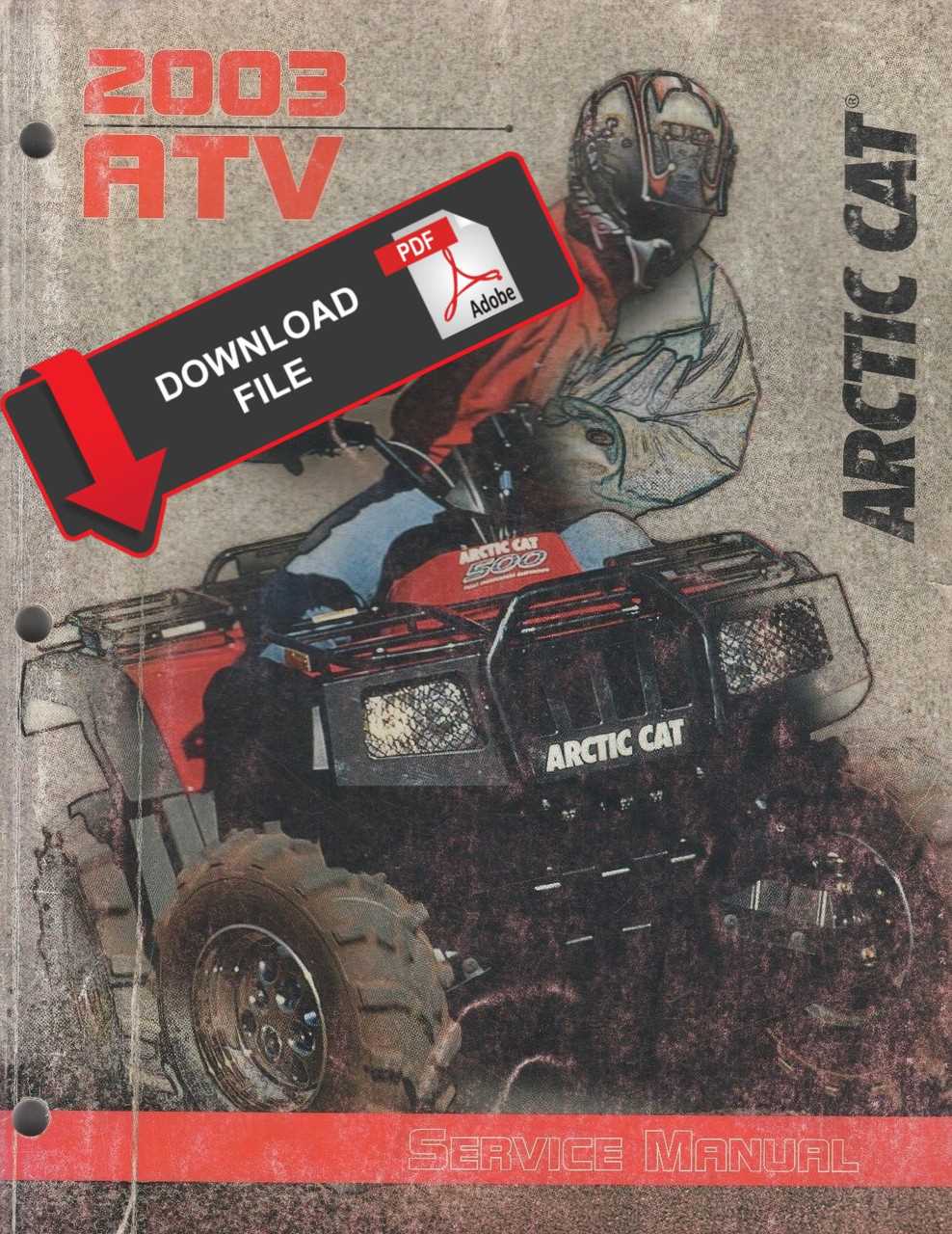 arctic cat atv repair manual