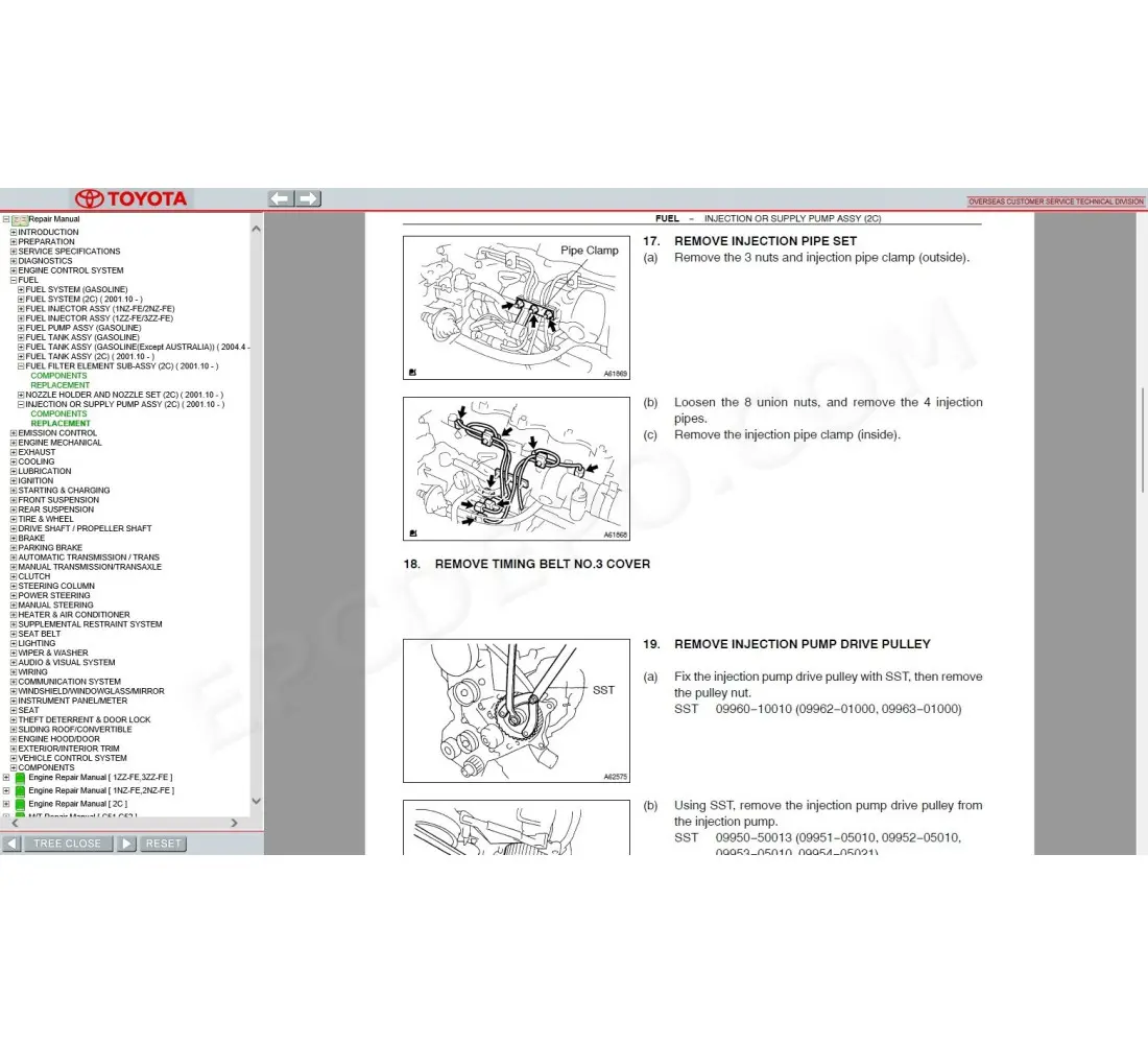 2012 toyota corolla repair manual