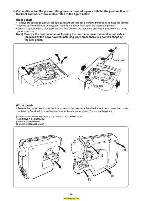 juki sewing machine repair manual