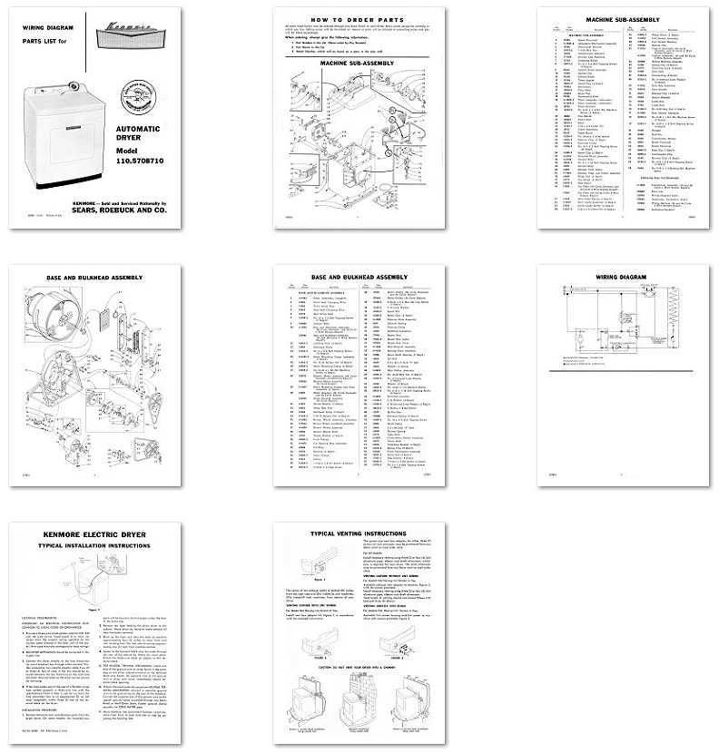 kenmore washing machine model 110 repair manual