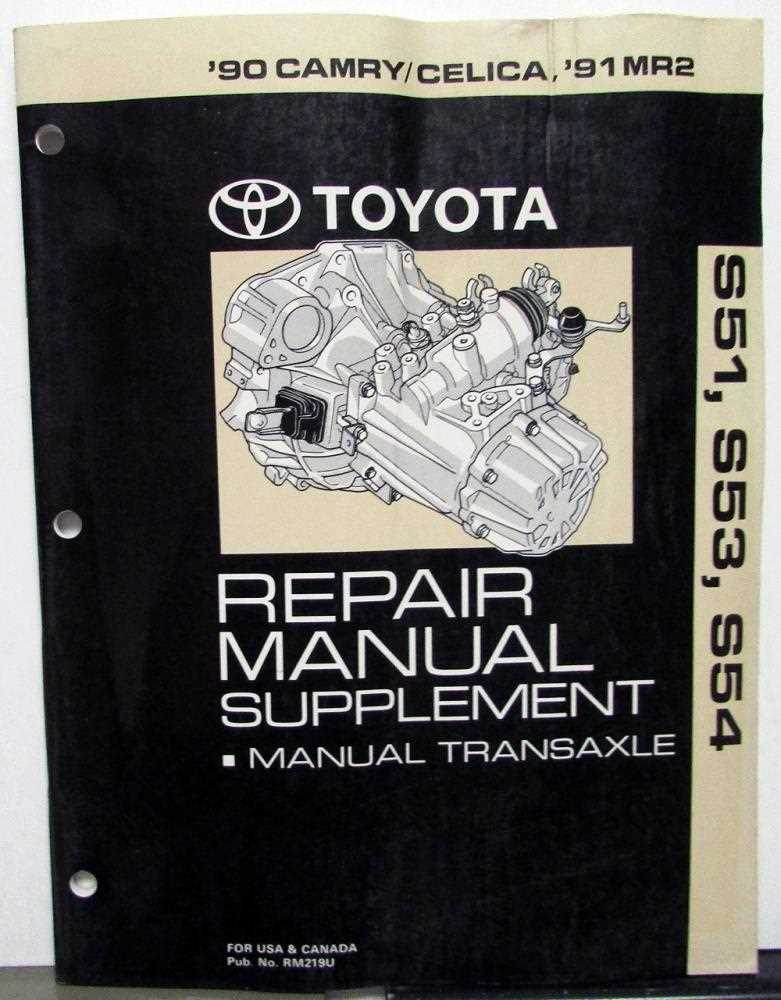 1993 toyota mr2 repair manual