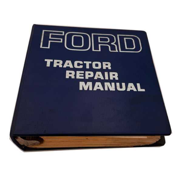 ford 3000 tractor repair manual