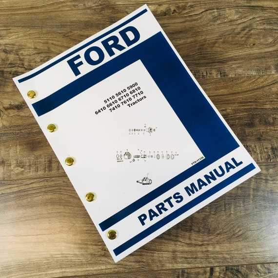 ford 6610 tractor repair manual