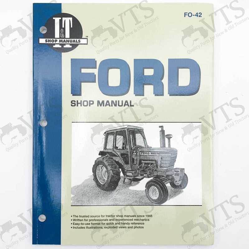 ford 6610 tractor repair manual