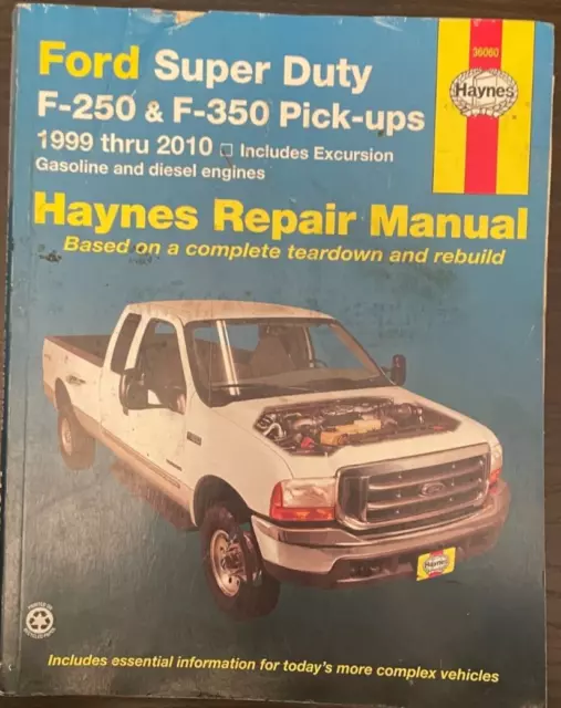 ford excursion repair manual