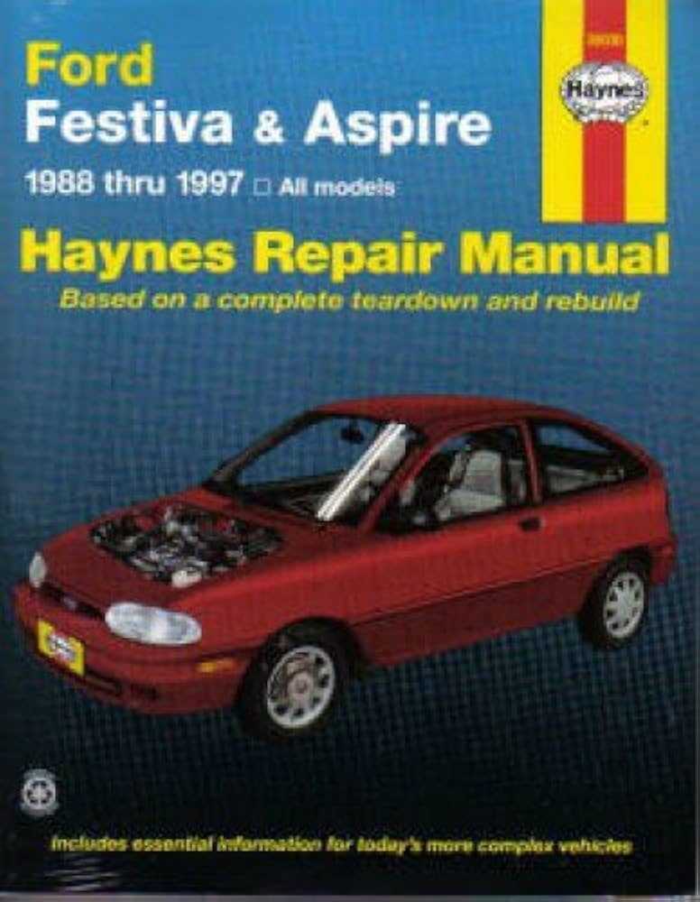 ford festiva repair manual