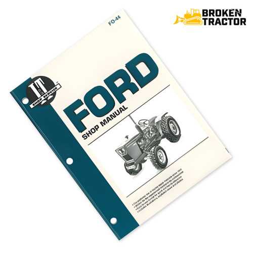 ford shop repair manuals