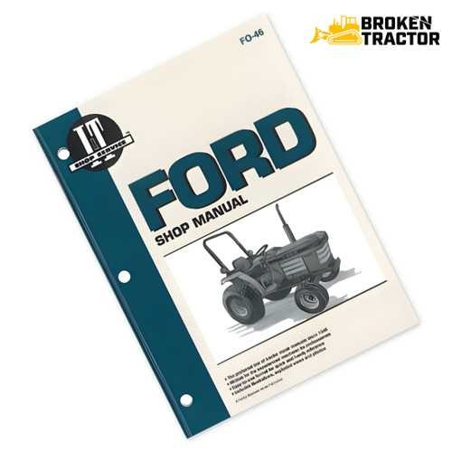 ford tractor repair manual