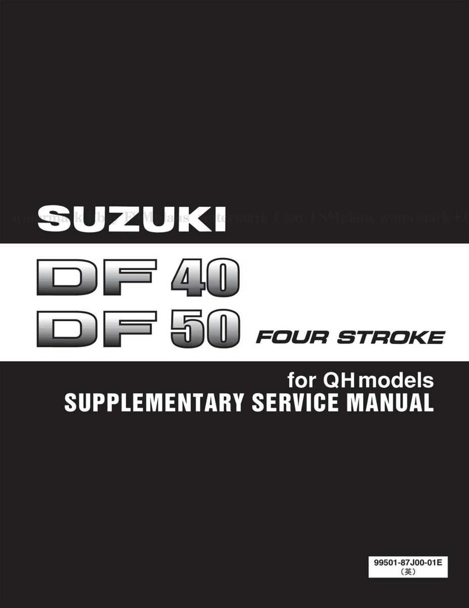 suzuki dt40 repair manual