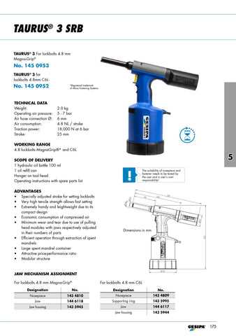 gesipa taurus 3 repair manual