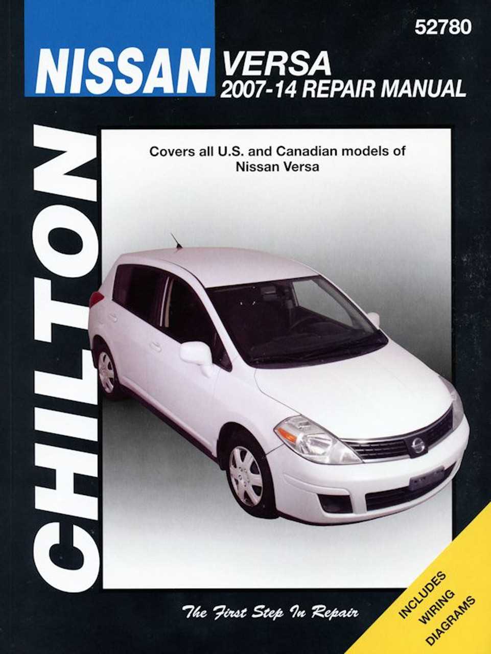 free 2012 nissan versa repair manual