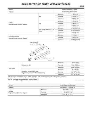 free 2012 nissan versa repair manual