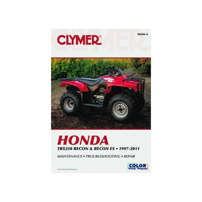 honda fourtrax 250 repair manual