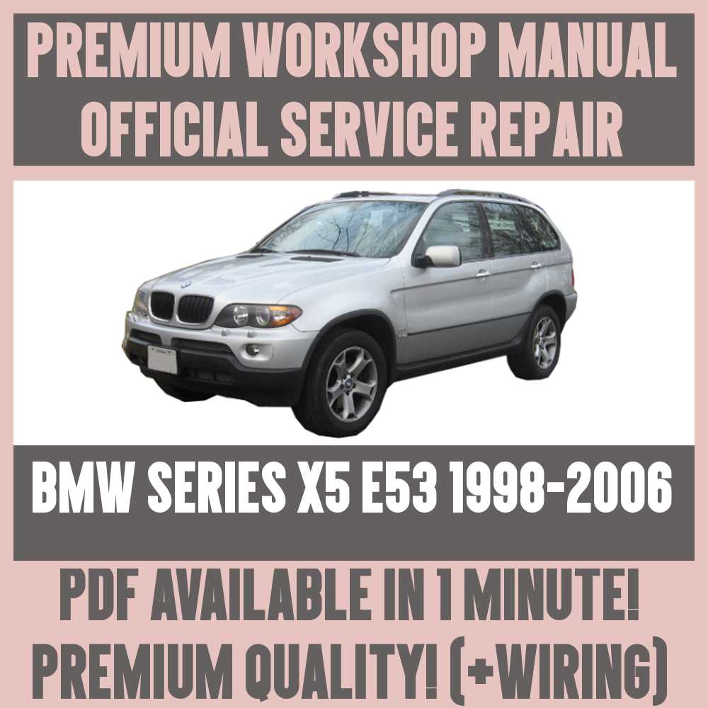 free bmw x5 repair manual