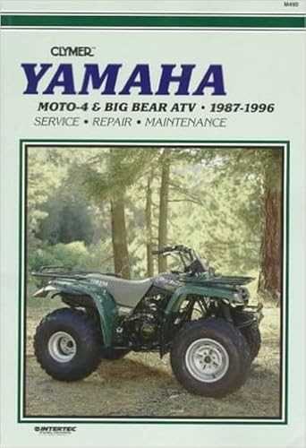 yamaha moto 4 repair manual