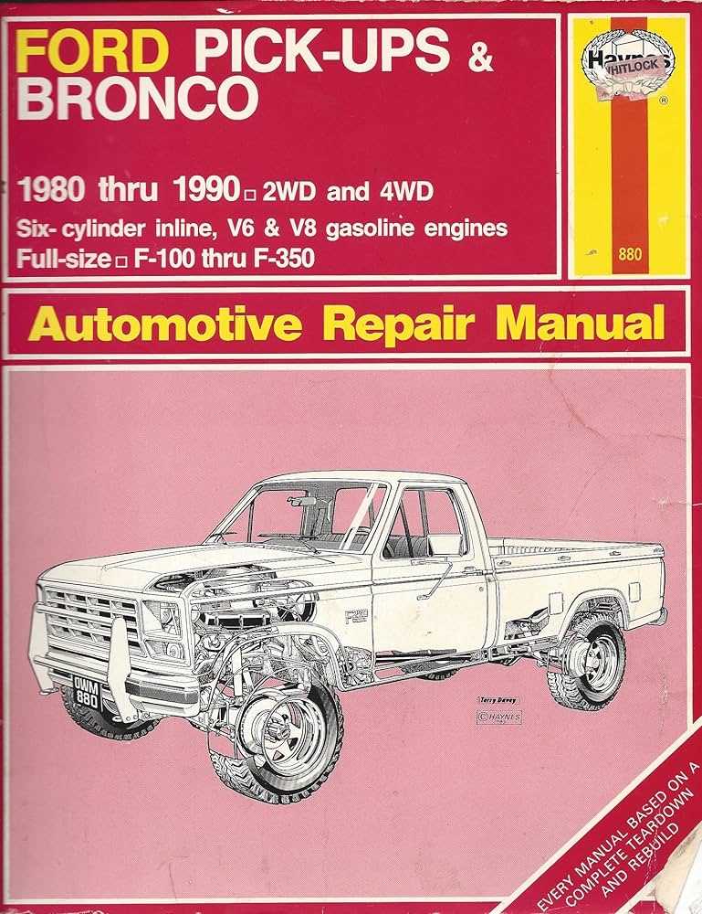 ford bronco repair manual