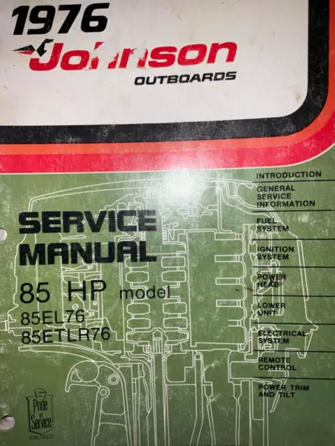 1977 evinrude 85 hp repair manual