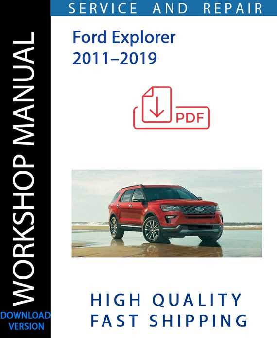 2011 ford explorer repair manual