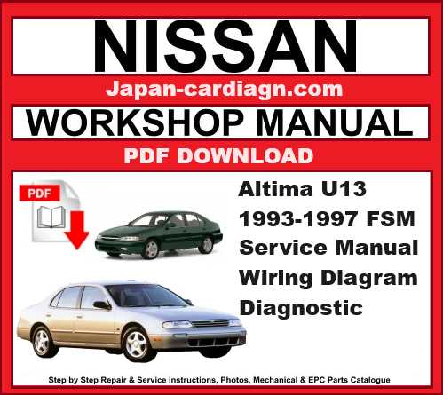 1999 nissan pathfinder repair manual