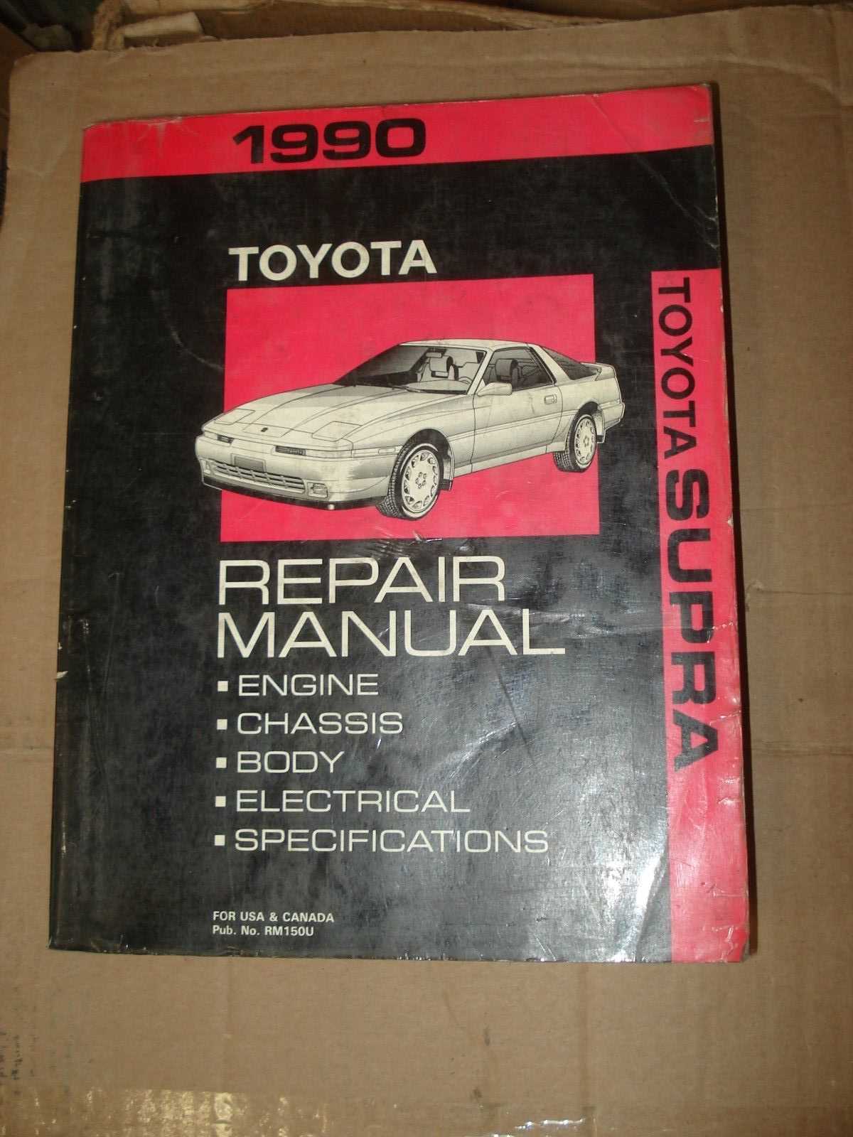 1990 toyota supra repair manual