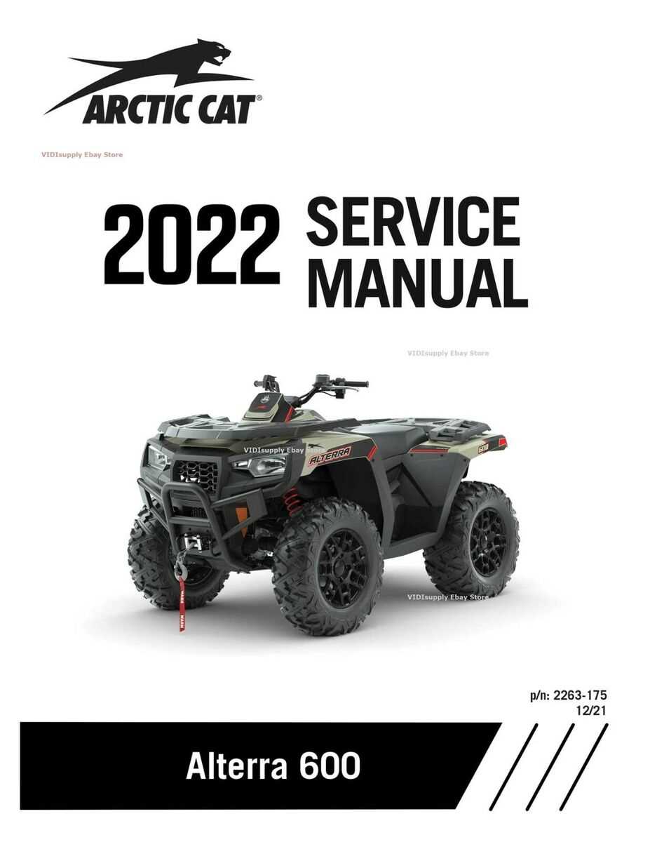 arctic cat atv repair manual