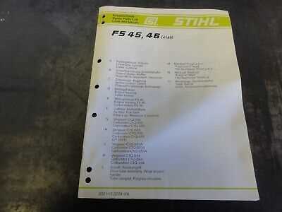 stihl fs 45 repair manual